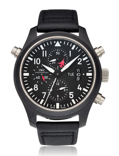 iwc top gun double chronograph for sale|chronograph top gun edition.